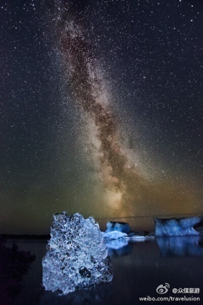 冰岛的星空