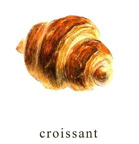 croissant 新月形面包