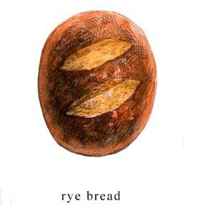 rye bread 裸麦面包