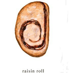 raisin roll