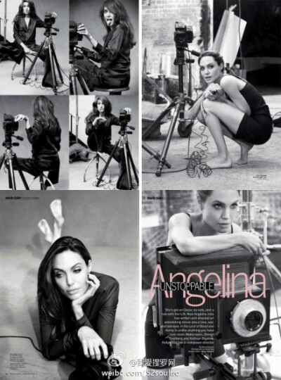 Angelina Jolie for US Marie Claire January 2012