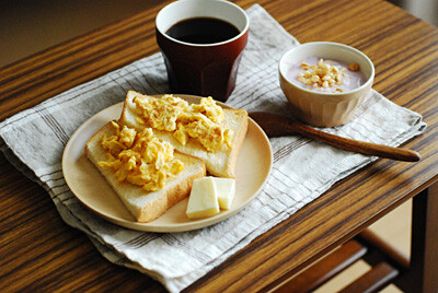 吐司面包 早餐 鸡蛋