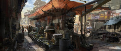 Market place exterior by Jparked