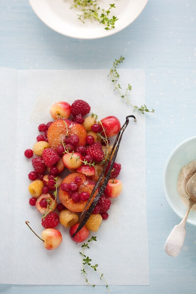 fruit en papillote