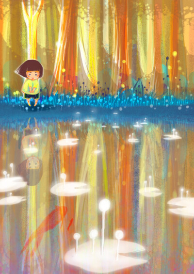 中国插画家LISK作品..