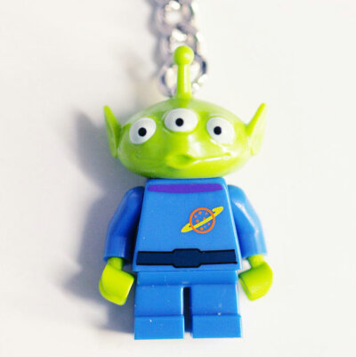 LEGO 乐高 Alien Keychain 玩具总动员 三眼仔钥匙扣