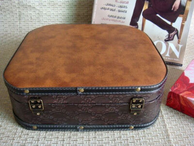 vintage箱 复古手提箱 手提包 古董包