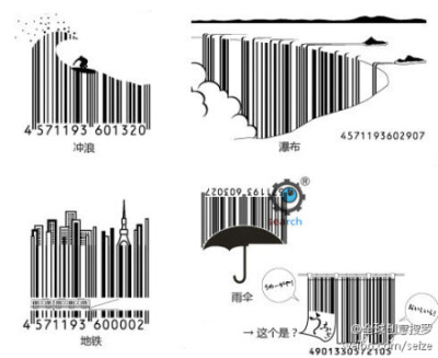 创意条码！