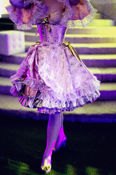 The cherry blossom girl