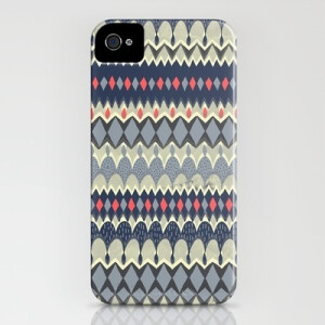 Winter Stripe iPhone4/4S 壳Case