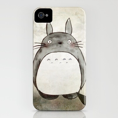 Totoro and friends iphone4/4S 壳