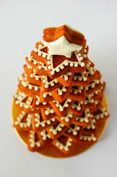 3D Gingerbread Christmas Tree