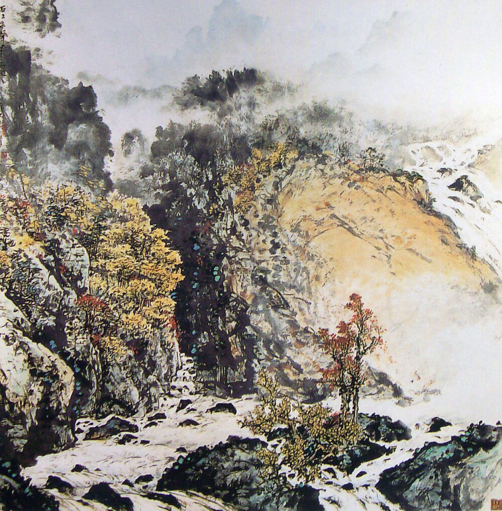 国画大师关山月山水画作品集锦