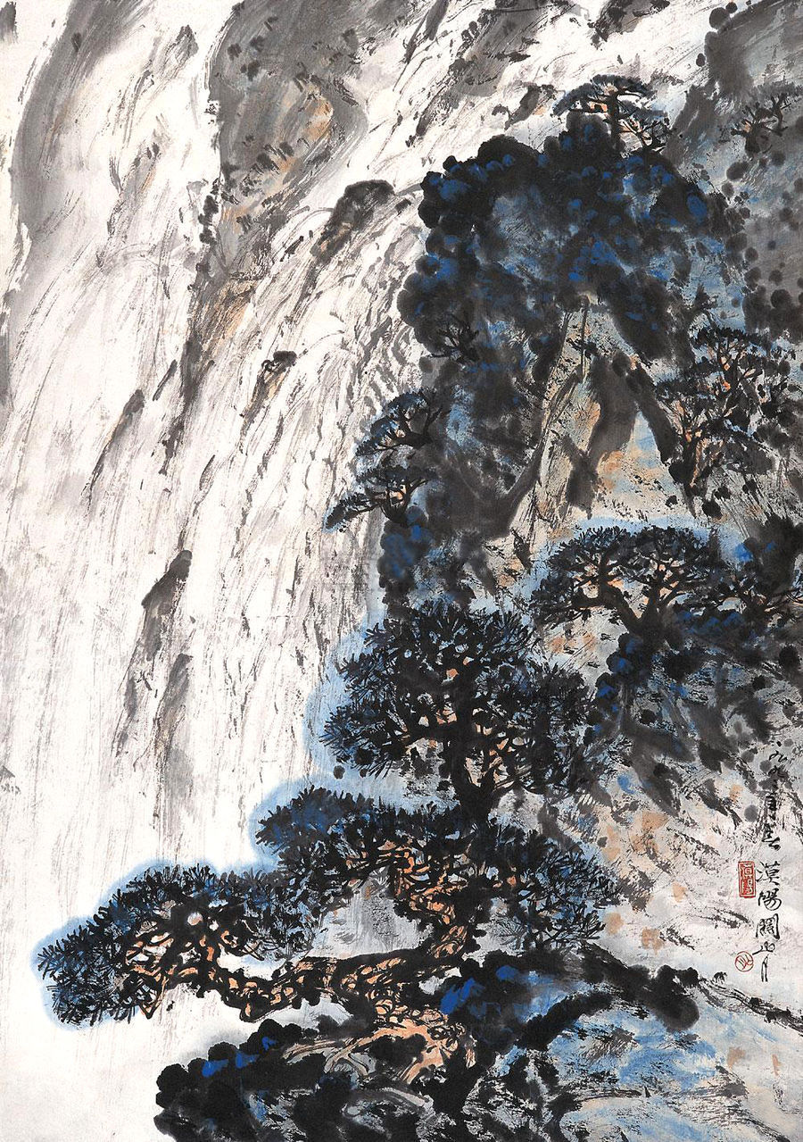 国画大师关山月山水画作品集锦