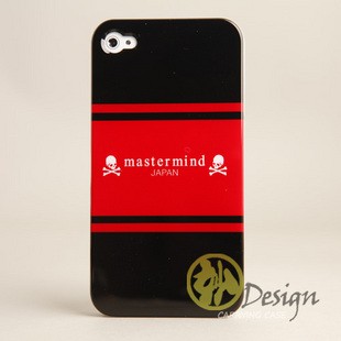 Mastermind Japan iphone 4 case Skeleton Pattern Red