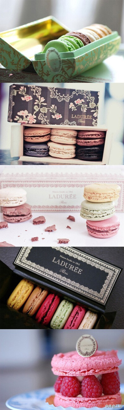 巴黎最值得一游的甜品店 Ladurée ~ 甜蜜醉人!★