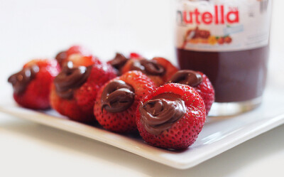 Strawberry with Nutella