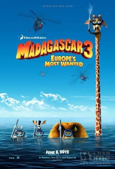 《马达加斯加3》Madagascar 3: Europe's Most Wanted