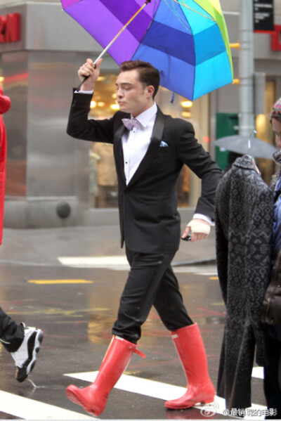 因为我是Chuck Bass....