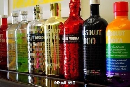 五彩缤纷的VODKA，视觉味觉的美妙享受~