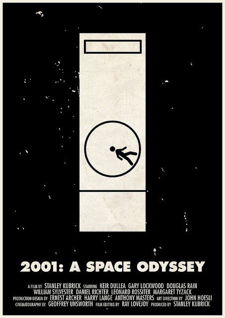 Viktor Hertz设计：斯坦利·库布里克电影《2001太空漫游 2001: A Space Odyssey 》(1968)