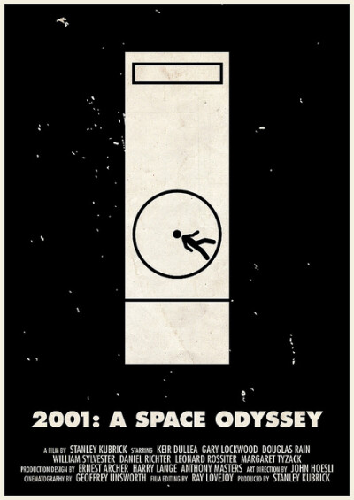 Viktor Hertz设计：斯坦利·库布里克电影《2001太空漫游 2001: A Space Odyssey 》(1968)