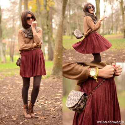 Romwe Skirt, Bit Booties, El Corte Inglés Bag, Marc By Marc Jacobs Watch, Romwe Sweater