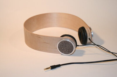 Custom Brich Plywood Headphone