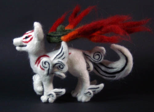 Okami Amaterasu Wolf Plush 3/by ~enchantmentsart