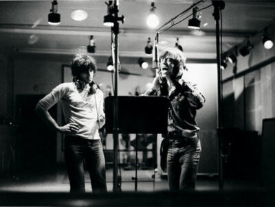 The Rolling Stones recording Exile On Main Street in South France.