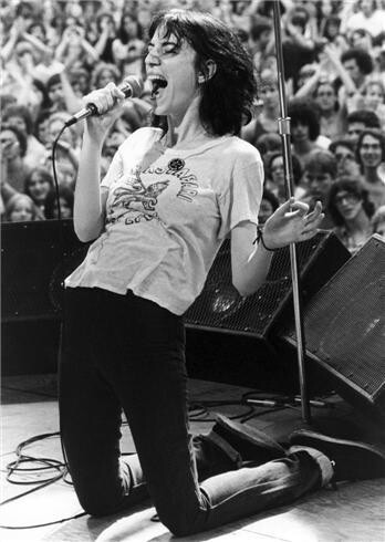 Patti Smith by Bob Gruen - NYC 1976