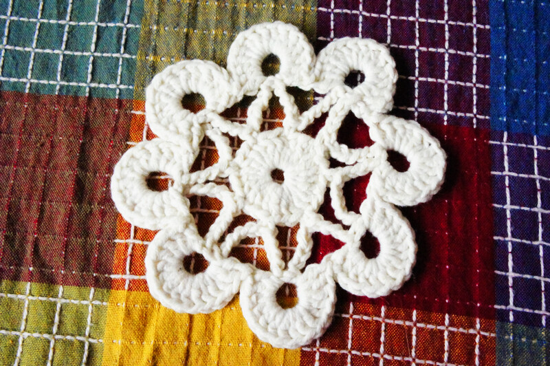 钩针花片