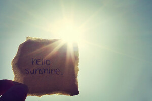 hello  ，sunshine