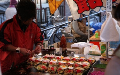 东京新年。美食。