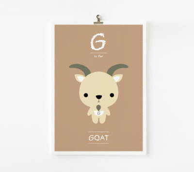 G is for Goat