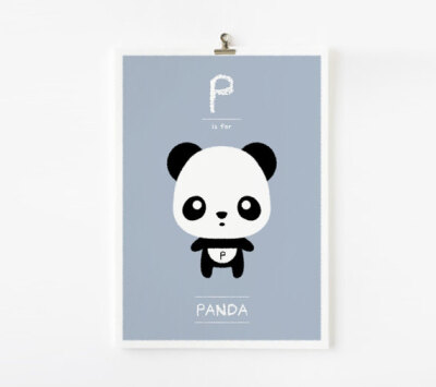 P is for Panda