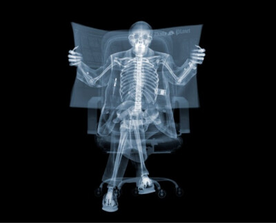 nick veasey的作品 man and machine 系列