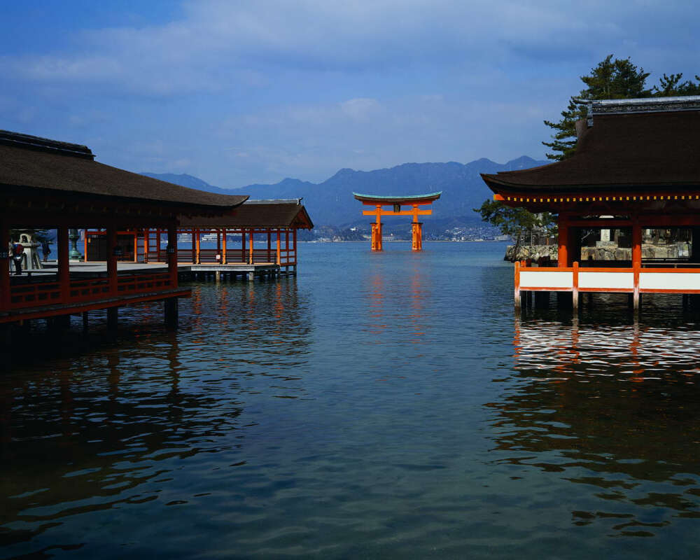 海中鸟居 广岛