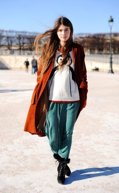 企鹅毛衣好可爱