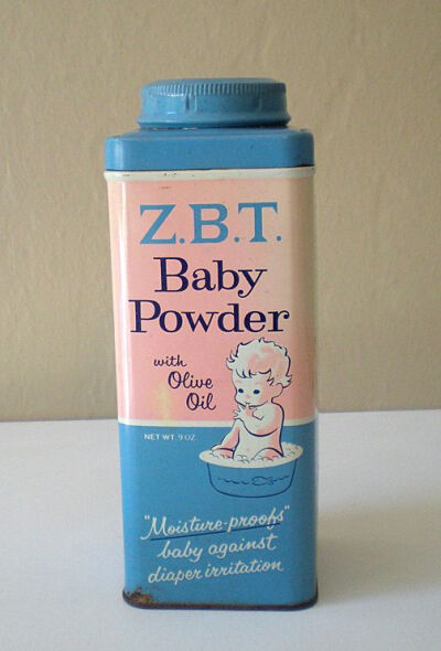  Baby Powder Tin Can