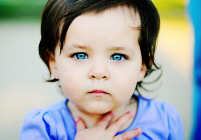 Baby Blue Eyes...