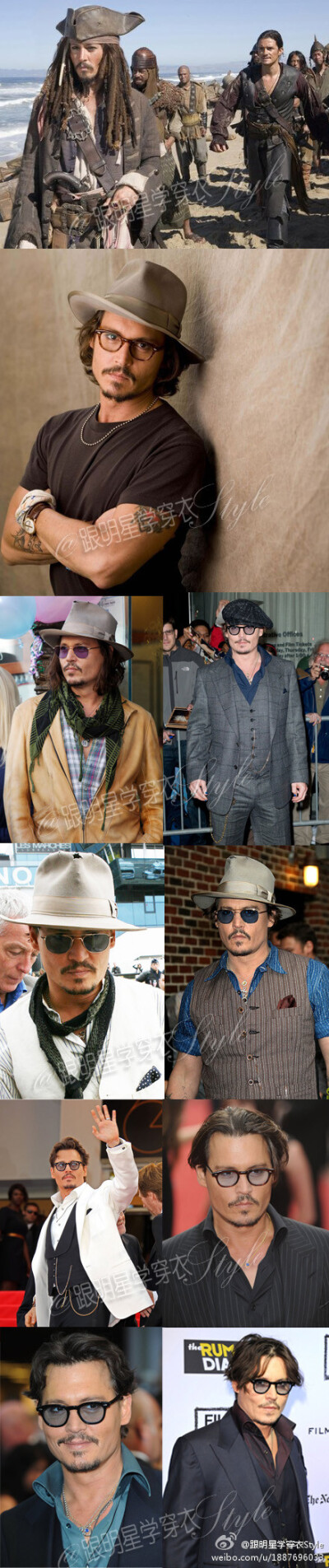 Johnny deep，这个男人是不是越老越有味儿呢