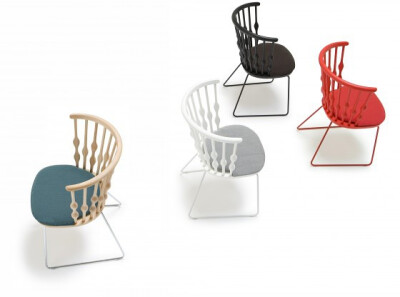 Milan 2011: ‘Nub’ chair collection by Patricia Urquiola for Andreu World 1