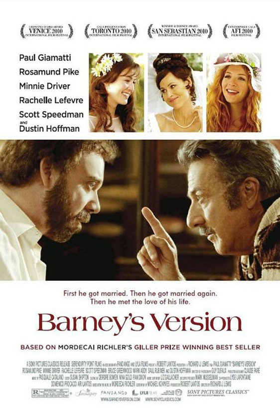  TOP 8（并列） 《巴尼的人生》barney&#39;s version 一个普通人的人生映射着每一个平凡人的影子，巴尼的人生让人感动。最近很喜欢保罗·吉亚玛提，表演功底扎实有厚度，让人看得很放心。尤其是即《杯酒人生》之后，他主演的独立电影似乎都很有质量保障。今年他有两部电影入该榜，让人很值得期待他今后的表现。