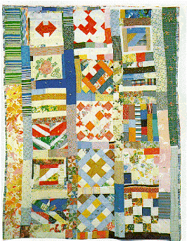 AFRICAN AMERICAN QUILTING TRADITIONS 美丽花纹被子