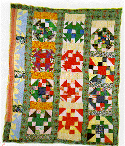 AFRICAN AMERICAN QUILTING TRADITIONS 很特别的拼布
