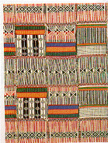 AFRICAN AMERICAN QUILTING TRADITIONS 条纹织布