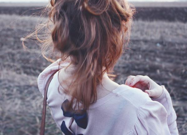 The wind, the hair, the memory.