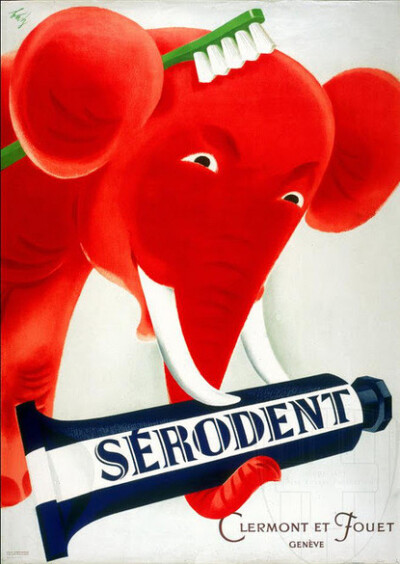 #RENPIN#有大象的创意海报一张