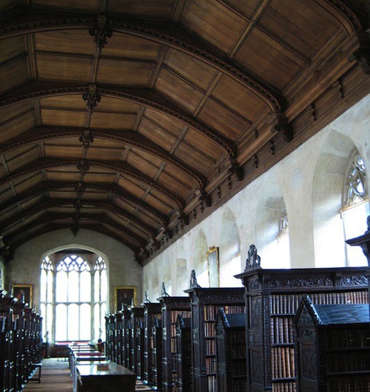 劍橋大學聖約翰學院（Old Library, St. John's College, Cambridge University, Cambridge, UK）